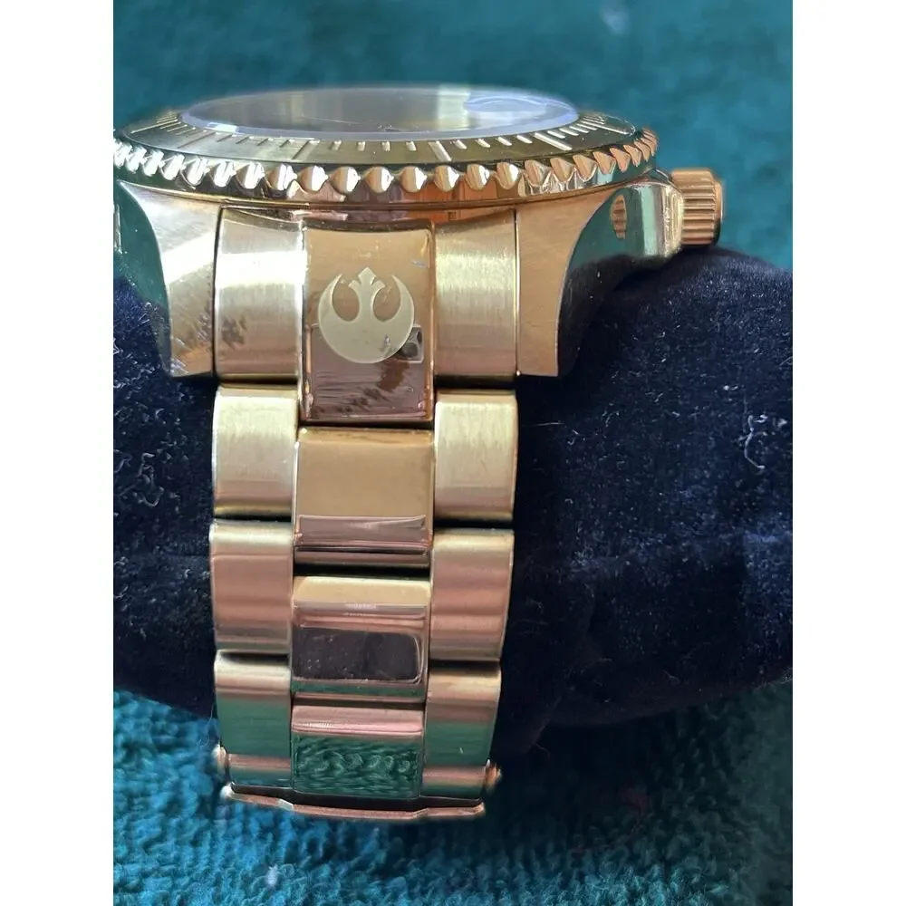 Invicta Star Wars C-3PO Limited Edition 47mm Automatic NH35A Gold Tone Watch 261